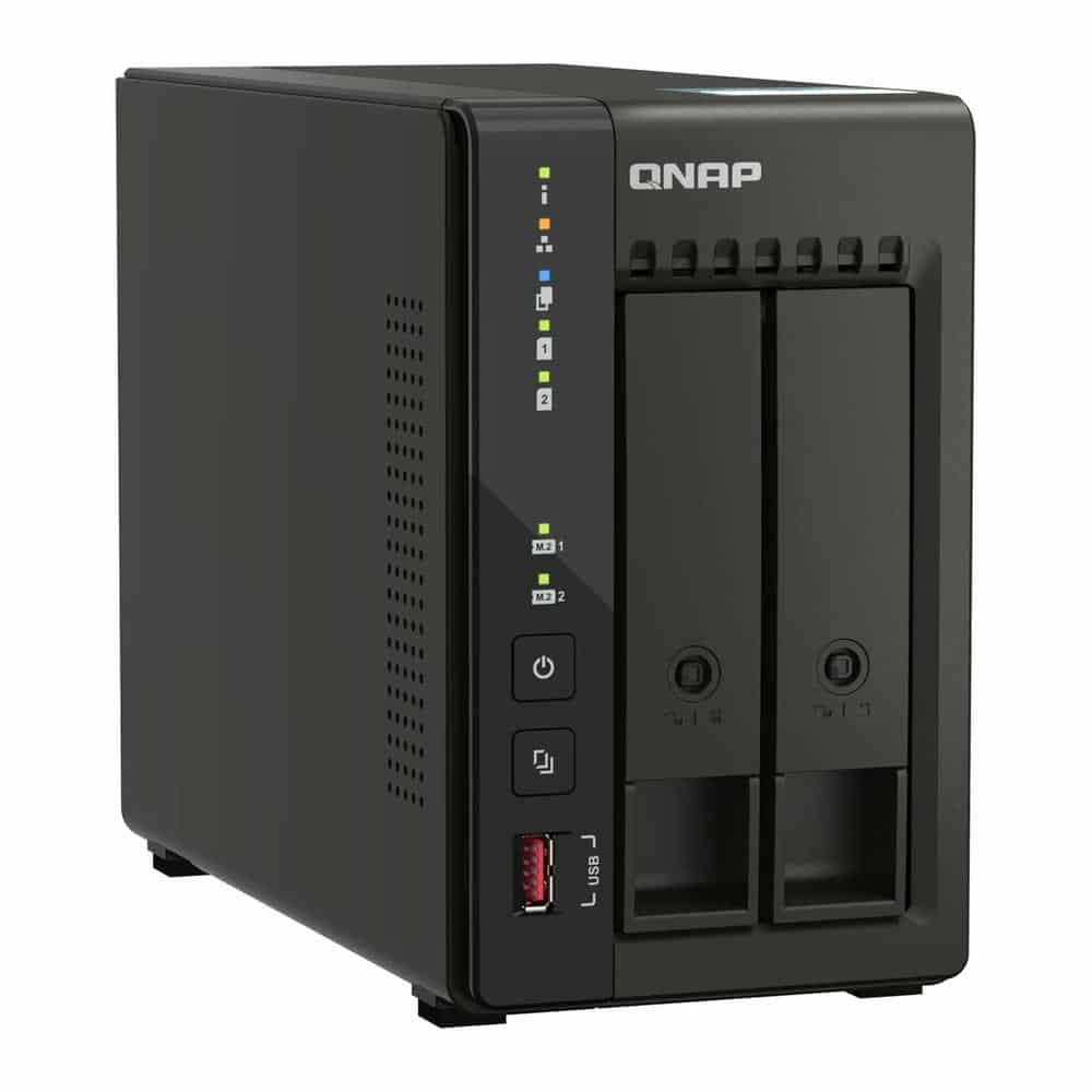 (image for) QNAP TS-253E-8G 2 bay Desktop NAS Enclosure